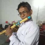 Artist with our flute