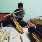 Artist with our flute