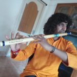 Artist with our flute