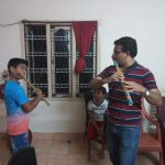 Artist with our flute